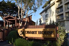 entrance to chart house monterey california picture of