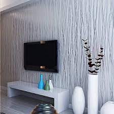 Robot Check Grey Wallpaper Accent Wall Silver Wallpaper Living Room White And Silver Wallpaper