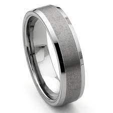 Corsal Tungsten Carbide Satin Men S Wedding Ring Titanium Wedding Rings Mens Wedding Rings Cool Wedding Rings