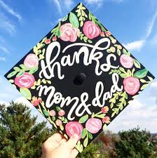 The original design was a handwritten font and painted floral design. 45 Best Graduation Cap Ideas For 2020 Grads Shutterfly