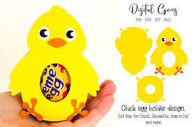 Download Chick Easter Egg Holder Design Svg Dxf Eps Files 515769 Cut Files Design Bundles