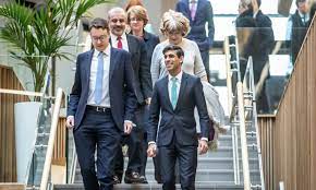 Inside the world of rishi sunak. A Tall Story Thearticle