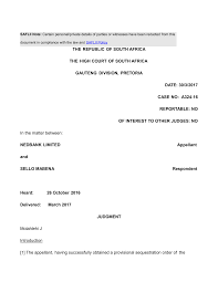 It also contains detailed information about why you consider yourself the most qualified for the job you're applying for. Http Www Saflii Org Za Cases Zagpphc 2017 125 Pdf