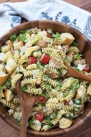 Chicken Caesar Pasta Salad From Valerie S Kitchen Summer Pasta Salad Recipes Summer Pasta Salad Picnic Salad Recipes