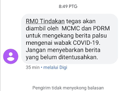 Berita Palsu Rizal Ios Messenger