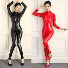 Body À Fermeture Éclair En Cuir En Latex Sexy Pour Cosplay, Combinaison De  Chats À Lentrejambe Brillant Du 27,3 € | DHgate