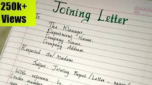 Here are the rules in proper formal letter writing. Joining Letter Writing A Formal Joining Letter Report For A Job Handwriting Youtube