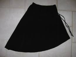 Iz Byer California Girls Size 7 Black Dance Iceskating Skirt