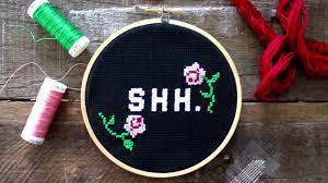 Cross stitch patterns from a to z. Cross Stitching For Beginners Youtube