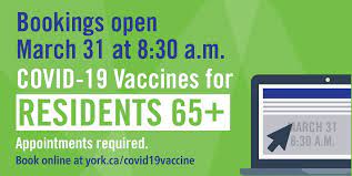 Cuomo provides plan for new york vaccine distribution. York Region On Twitter Effective Wednesday March 31 2021 At 8 30 A M Yorkregion Residents Age 65 Born In 1956 Or Earlier Have Been Added To Those Eligible To Book An Appointment Online