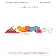 Corpse Pose Variation Corpse Pose Yoga Teachers Yoga Sequences