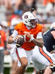 Auburn football QB Byrum Brown stats, 2026 A-Day performance