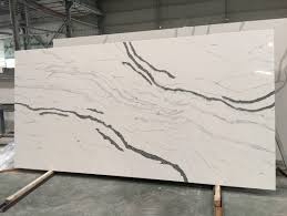 Quartz countertops range from about $80 to $140 per square foot, installed. New Calcatta Quartz Slabs For Kitchen Countertops From Chinese Quartz Stone Factory