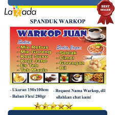 Contoh banner spanduk kedai makanan minuman unik. Spanduk Warkop Spanduk Warung Spanduk Toko Warteg Warung Kelontong Warung Kopi Banner Warung Toko Warung Bakso Warung Seblak Ukuran 150x100cm Bahan Flexi 280gr Backdrop Bahanpromosi Warung Lazada Indonesia