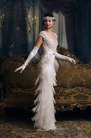 Vintage Wedding Trend Gatsby Weddings Gatsby Wedding Dress Great Gatsby Fashion Great Gatsby Dresses