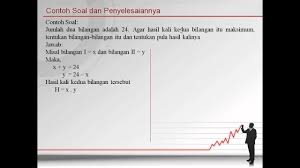 Kamu dapat download modul & contoh soal serta kumpulan latihan soal lengkap dalam bentuk pdf pada list dibawah ini turunan fungsi trigonometri. Soal Dan Penyelesaian Aplikasi Turunan Fungsi Youtube