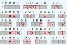 نتيجة بحث الصور عن ‪cryptogram‬‏
