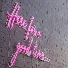 Pin On Weon Pink Neon Sign