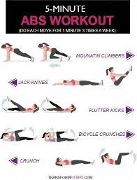 21 Beginner Ab Workouts That You Can Do At Home With No Equipment Trimmedandtoned Absworkout 5 Minute Abs Workout Abs Workout For Women Abs Workout