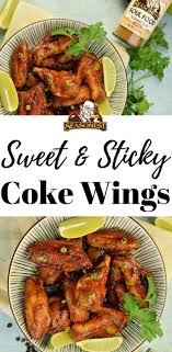Sticky Coke Wings Recipe With Our Spicy Soul Seasoning Easy Chicken Dinner Recipes Crockpot Chicken Healthy Poultry Recipes