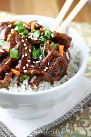The dish is named mongolian beef after the cooking style, rather than its origin. Easy Slow Cooker Mongolian Beef Let S Dish Recipes