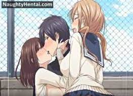 Anime porn kiss