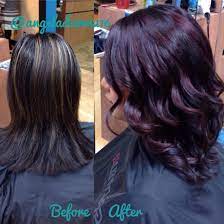 Eggplant Purple Using Goldwell Color Eggplant Colored Hair Eggplant Hair Hair Inspiration Color