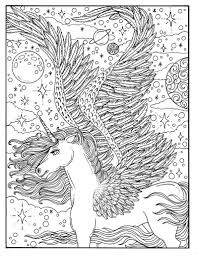 Digital Coloring Book Unicorn Dreams Magical Fantasy Etsy In 2020 Horse Coloring Pages Unicorn Coloring Pages Coloring Pages