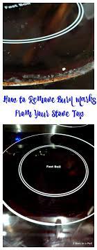 How To Remove Burn Marks From Stove 2 Bees In A Pod Cleaning Hacks Glass Cooktop Deep Cleaning Tips