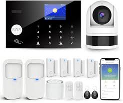 Système alarme 4G GSM WiFi 22 pièces avec caméra