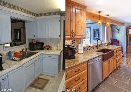 small galley kitchen remodel before and