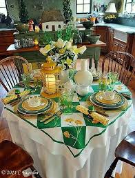 Pin By Ruth Pingali On Spring Fling Vintage Table Decorations Fancy Table Unique Table Settings