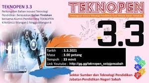 See more of sektor pendidikan islam, jabatan pendidikan negeri sabah on facebook. Teknopen 3 3 Siri 1 2021 Sstp Jpn Sabah Youtube