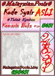 Kode Syair Bandar Malaysianpools 02 Mei 2018 Prediksi Judi Fajar Pakong Teratai 2d Tebak Angka