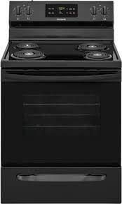 Shop for a variety of frigidaire ranges & stoves, both gas & electric at aj madison. Frigidaire 30 Electric Range Black Ffef3016vb