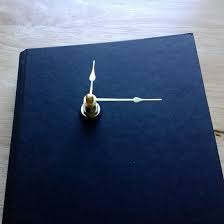 A wide variety of diy skeleton clock options are available to you 24inch oversized clock metal roman numerals skeleton iron antique european decorative wall clock for home decoration. How To Turn A Book Into A Handsome Clock The Art Of Manliness