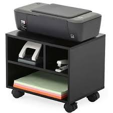A mobile printer stand is a great option for shared spaces. Sponsored Ebay 3 Cube Mobile Laptop Printer Stand Rolling Computer Stand Portable Office Table Mesa Para Impressora Bancada Para Computador Bancadas