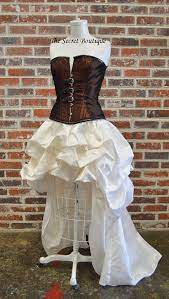 Then layer on a customized corset, and pair with a plethora of pants and skirts! Steampunk Wedding Masquerade Fun