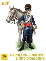Napoleonic British Light Dragoons 28mm By Hat Collectible Figures Cavalry Army Poster British