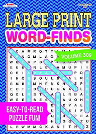May 15, 2020 · an anagram is a kind of wordplay puzzle, by revising the letters from the word or expression, you've made a totally new word or expression using all the first letters just a single time. Large Print Word Finds Puzzle Book Word Search Volume 309 Buy Online In Montenegro At Montenegro Desertcart Com Productid 39900522