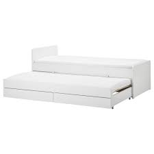 slakt sangynrunko alasanky sailytystila valkoinen 90x200 cm ikea pull out bed day bed frame bed storage