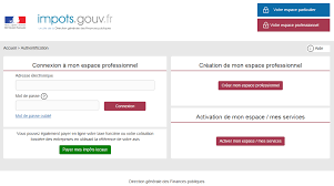 Découvrez comment faire sa déclaration impôt en ligne sur le site impots.gouv.fr en 2019, mensualisation, paiement en ligne ou à échéance. Https Www Impots Gouv Fr Portail Fiche Focus Creer Un Espace Professionnel Simplifie Et Adherer Aux Services