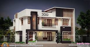 4 Bedroom Modern 2730 Sq Ft Duplex House Design Kerala House Design House Design Pictures