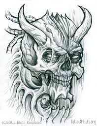 Grim Reaper Drawings In Pencil Pencil Drawings Tattoos Tattoo Artistsorg Skull Art Tattoo Evil Skull Tattoo Skulls Drawing