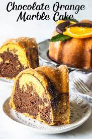 Chocolate Orange Marble Cake Recipe Marble Cake Chocolate Orange Orange Cake