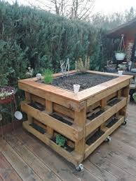 Hochbeet aus paletten bauen (anleitung) so einfach könnt ihr ein hochbeet selber bauen. Paletten Hochbeet Hochbeet Hochbeet Aus Paletten Terrasse Aus Paletten