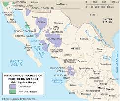 Mexico Indian Tribes Map Northern Mexican Indian | People | Britannica