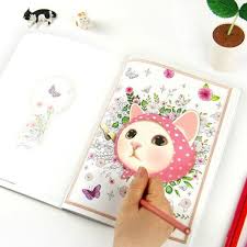 Download 80 Pages Secret Garden Classic Coloring Book Sales Collection Colorful Jetoy Cute Cat Coloring Classic Album Secret Garden Coloring Bookcolorful Jetoy Aliexpress