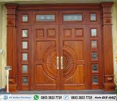 Kusen jendela kayu jati dalam menentukan model atau desain kusen jendela yang ingin digunakan, faktor penting yang perlu diperhatikan adalah jenis dan material yang digunakan pada kusen jendela tersebut. Desain Pintu Kupu Tarung Mewah Model Pintu Rumah Utama Jati Jepara
