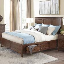 Hawthorne Furniture San Mateo King Bed In Tuscan Nebraska Furniture Mart King Storage Bed Furniture Storage Bed